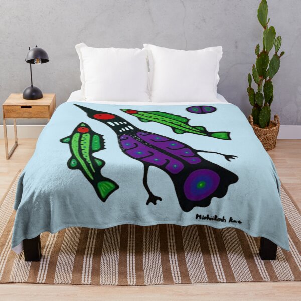 Item preview, loon & fish designed and sold by HenryThorpekd.