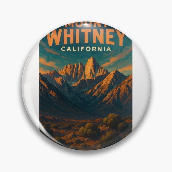 Item preview,  Mount Whitney Sunset View – California Wilderness designed and sold by Places On Earth.