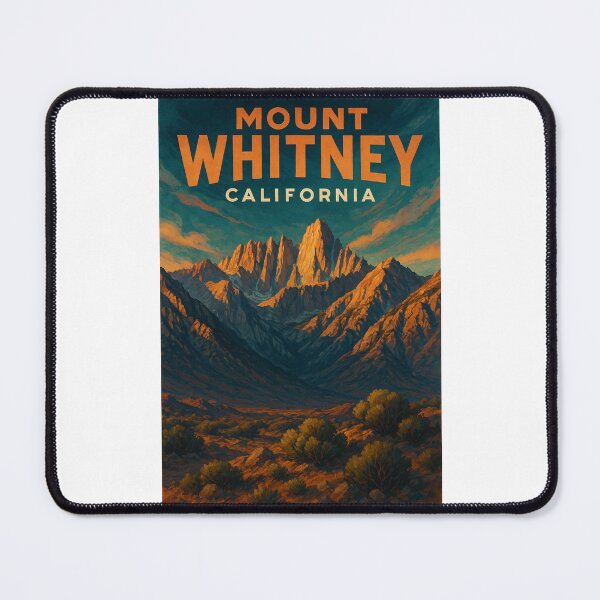 Item preview, Mount Whitney Sunset View – California Wilderness designed and sold by Places On Earth.