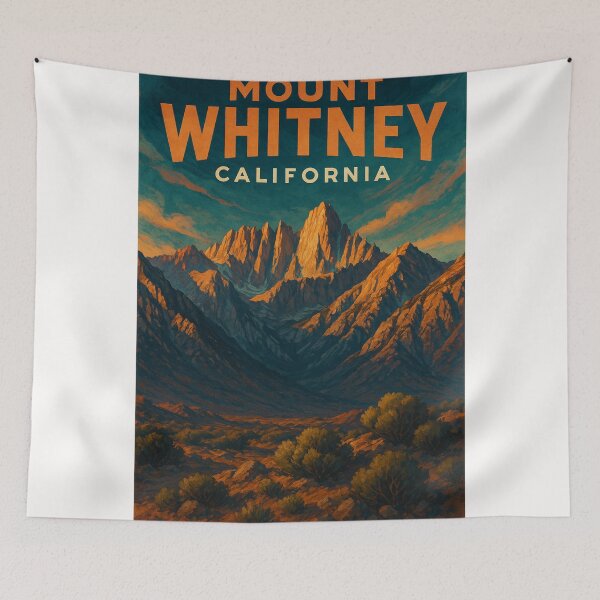 Item preview,  Mount Whitney Sunset View – California Wilderness designed and sold by Places On Earth.