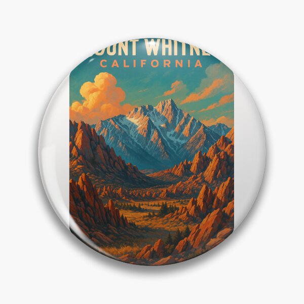 Item preview,  Majestic Mount Whitney Overlooking California’s Rugged Peaks designed and sold by Places On Earth.