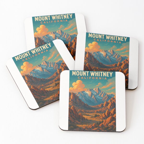Item preview,  Majestic Mount Whitney Overlooking California’s Rugged Peaks designed and sold by Places On Earth.