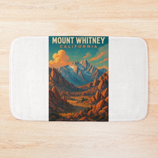 Item preview,  Majestic Mount Whitney Overlooking California’s Rugged Peaks designed and sold by Places On Earth.