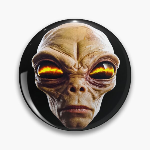 Artikelvorschau, Alien Head Realistisches Sci-Fi-Horror-Kunstwerk entworfen und verkauft von Amanda's Factory.
