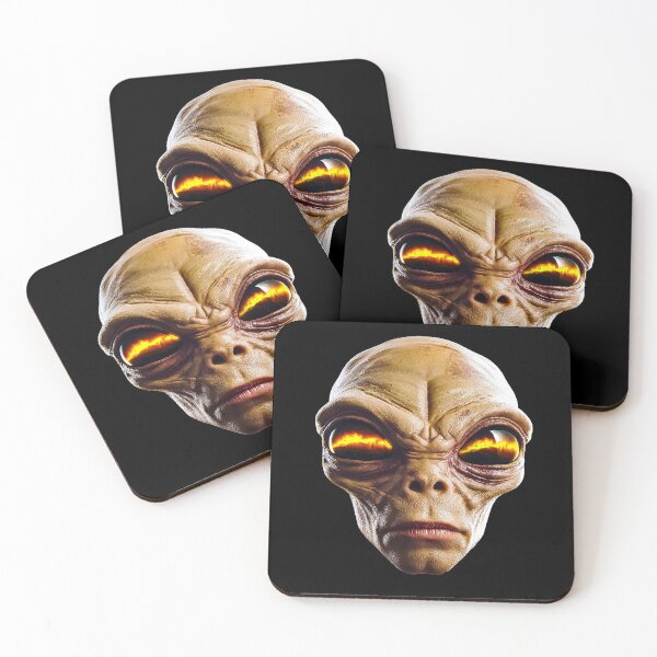 Item preview, Alien Head Realistic Sci Fi Horror Artwork designed and sold by Amanda's Factory.