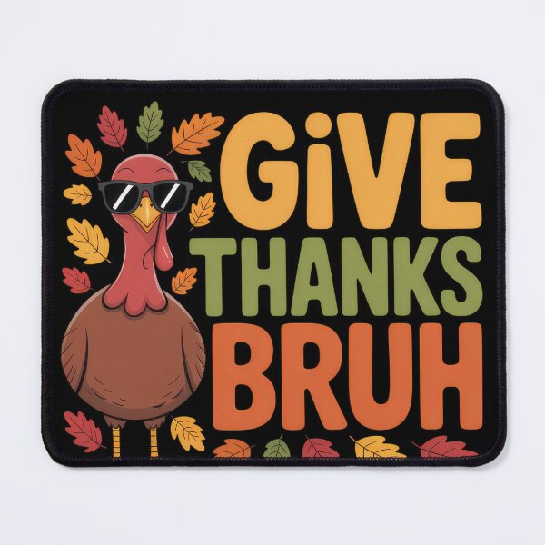 Item preview, Give-Thanks Bruh Thanksgiving Turkey Thankful designed and sold by vespira-motion.