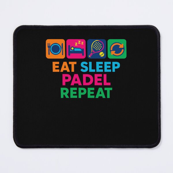Item preview, Eat Sleep Padel Repeat Funny Padel Tennis designed and sold by LuminOrb.