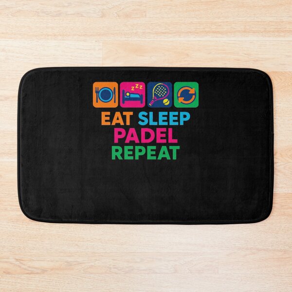 Item preview, Eat Sleep Padel Repeat Funny Padel Tennis designed and sold by LuminOrb.