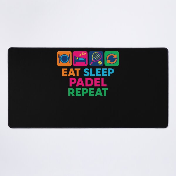Item preview, Eat Sleep Padel Repeat Funny Padel Tennis designed and sold by LuminOrb.