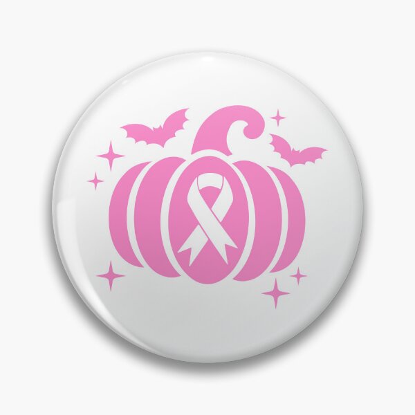 Item preview, Breast Cancer Awareness Pumpkin & Bats designed and sold by GlitterArtySVG.