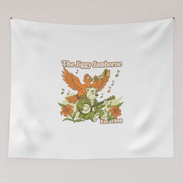 Item preview, The jiggy jamboree design designed and sold by RabeeaPrintOo.