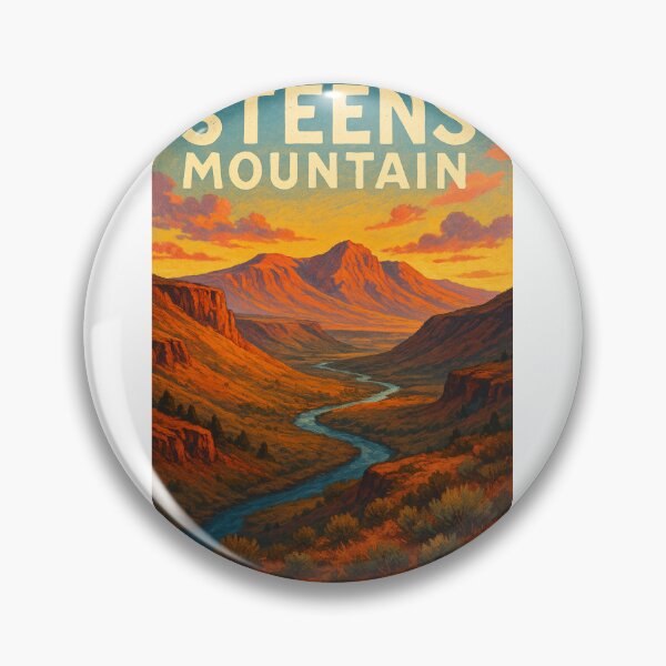 Item preview, Steens Mountain Sunset View in Harney County, Oregon designed and sold by Aryabek.