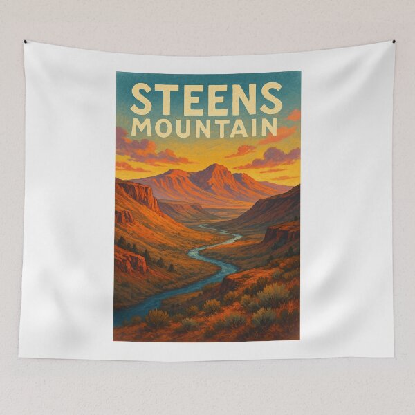 Item preview,  Steens Mountain Sunset View in Harney County, Oregon designed and sold by Aryabek.