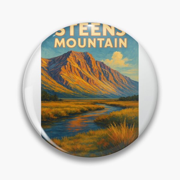 Item preview,  Eastern Face of Steens Mountain Reflecting in Wetlands designed and sold by Aryabek.