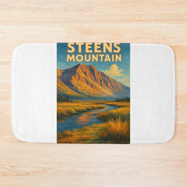 Item preview,  Eastern Face of Steens Mountain Reflecting in Wetlands designed and sold by Aryabek.