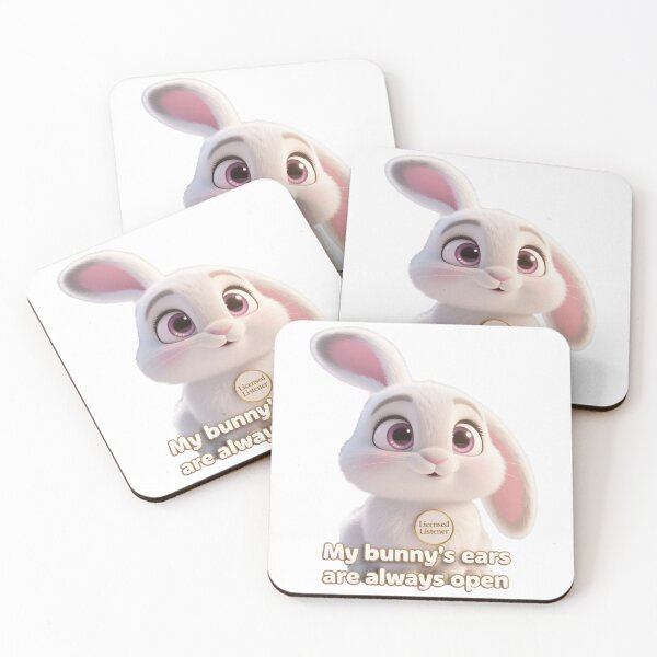 Item preview, My Bunny’s Ears Are Always Open - Licensed Listener designed and sold by AleksKos.