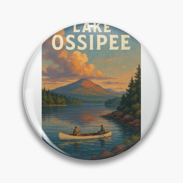 Item preview,  Canoeing at Sunset on Lake Ossipee, New Hampshire designed and sold by Aryabek.