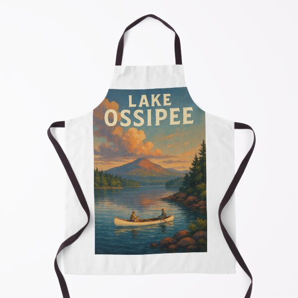 Item preview, Canoeing at Sunset on Lake Ossipee, New Hampshire designed and sold by Aryabek.