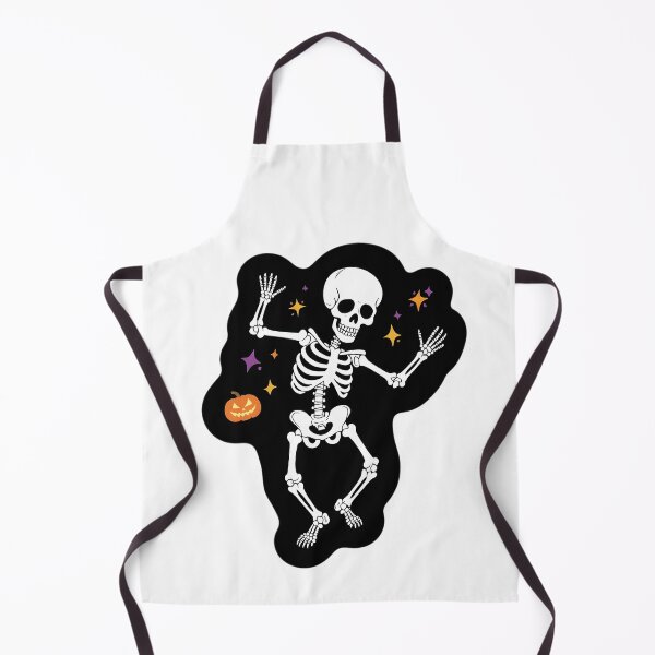 Item preview, Funky Skeleton Dance – Spooky Cute Halloween Sticker designed and sold by Lu7u.