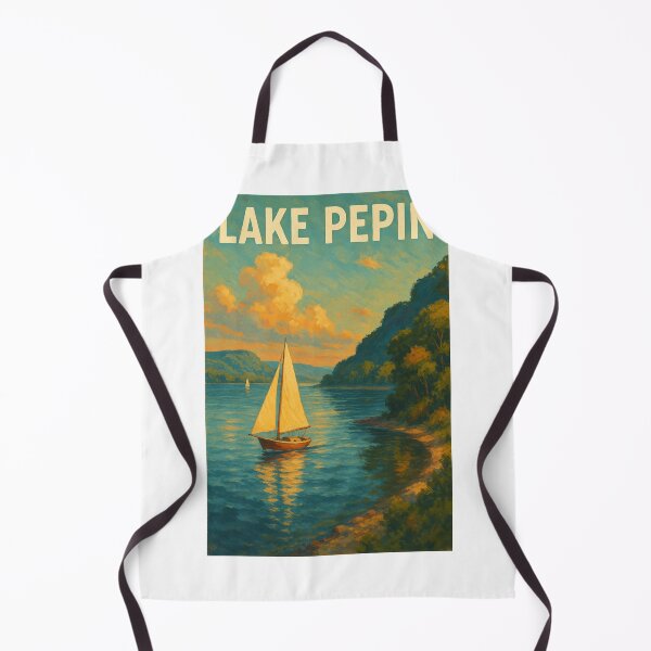 Item preview,  Sunset Sailing on Lake Pepin – Minnesota and Wisconsin Border designed and sold by Aryabek.
