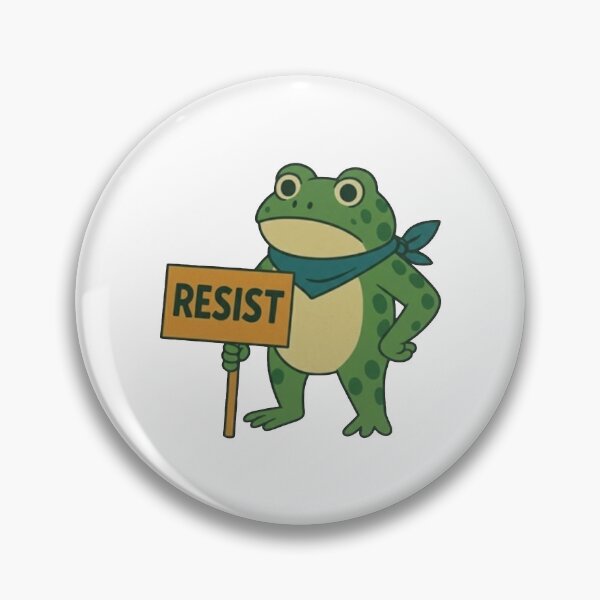 Item preview, Resist Portland Frog Protest designed and sold by peggycantu.