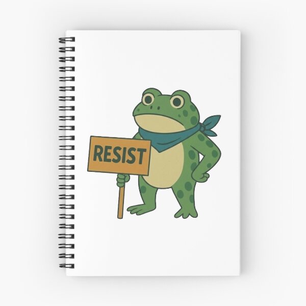Item preview, Resist Portland Frog Protest designed and sold by peggycantu.