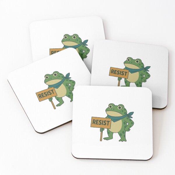 Item preview, Resist Portland Frog Protest designed and sold by peggycantu.