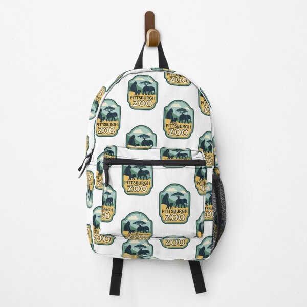 Item preview, Pittsburgh Zoo Wildlife Badge with Elephant and Gorilla designed and sold by Aryabek.