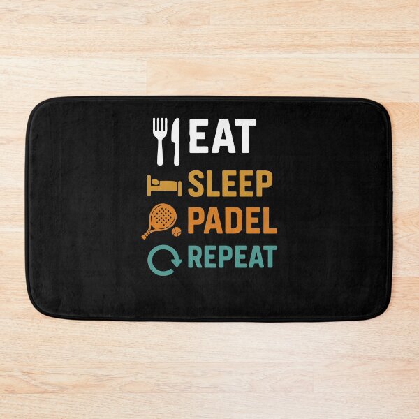 Item preview, Eat Sleep Padel Repeat Funny Sport designed and sold by LuminOrb.