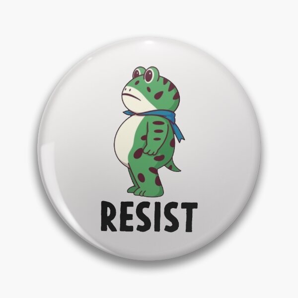 Item preview, Resist Portland Frog designed and sold by peggycantu.