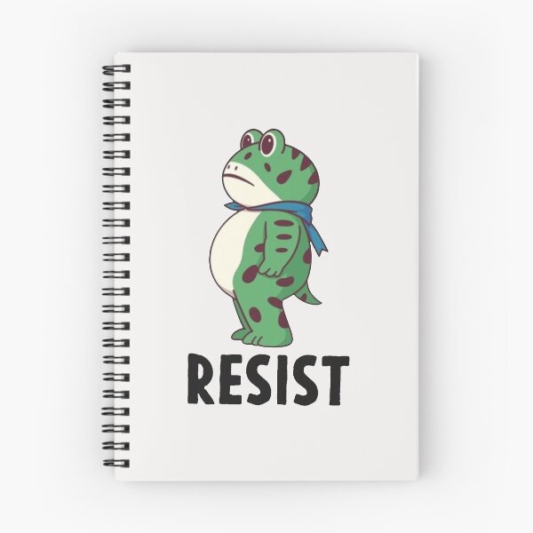 Item preview, Resist Portland Frog designed and sold by peggycantu.