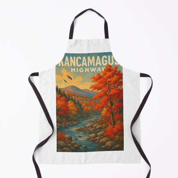 Item preview, Kancamagus Highway River View with Autumn Foliage designed and sold by Aryabek.
