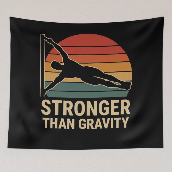 Item preview, Stronger Than Gravity Calisthenics Fitness Gym designed and sold by LuminOrb.