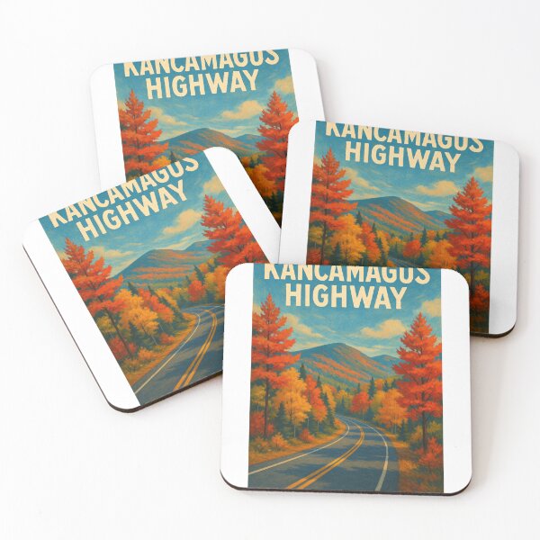 Item preview,  Kancamagus Highway Winding Through New Hampshire Mountains designed and sold by Aryabek.