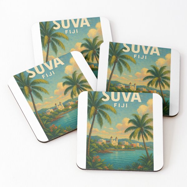 Item preview,  Suva Fiji Cathedral and Waterfront Skyline designed and sold by Aryabek.