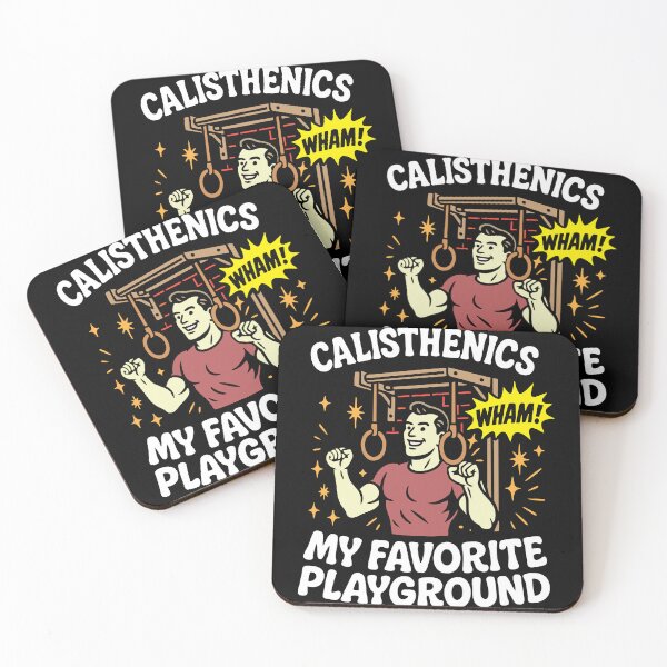 Item preview, Calisthenics My Favorite Playground Fitness designed and sold by LuminOrb.