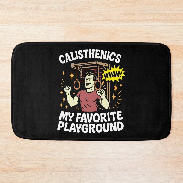 Item preview, Calisthenics My Favorite Playground Fitness designed and sold by LuminOrb.