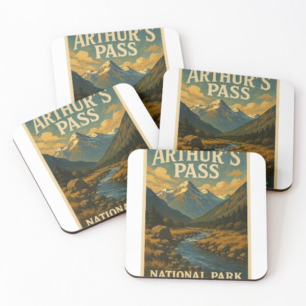 Item preview,   Arthur’s Pass National Park Stream and Southern Alps View designed and sold by Aryabek.