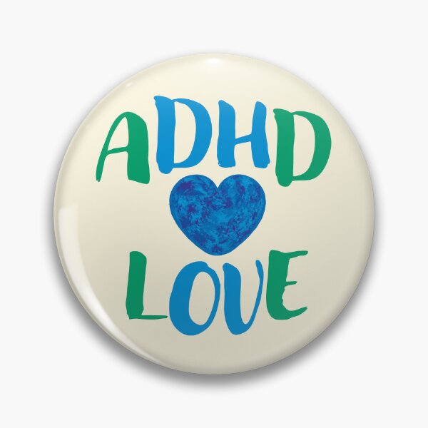 Item preview, ADHD Love, Attention Deficit Hyperactivity Disorder designed and sold by CharlottePlaceArt.