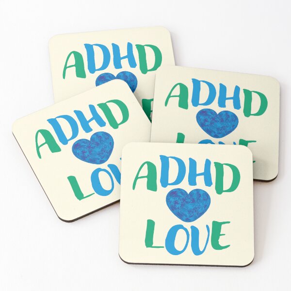 Item preview, ADHD Love, Attention Deficit Hyperactivity Disorder designed and sold by CharlottePlaceArt.