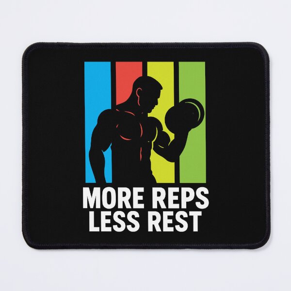 Item preview, More Reps Less Rest Calisthenics Fitness Gym designed and sold by LuminOrb.