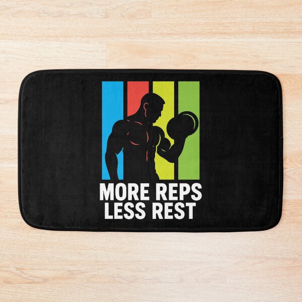 Item preview, More Reps Less Rest Calisthenics Fitness Gym designed and sold by LuminOrb.