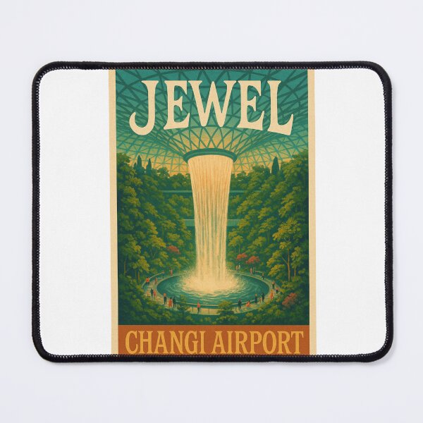Item preview,  Jewel Changi Airport Rain Vortex – Singapore Indoor Waterfall designed and sold by Aryabek.