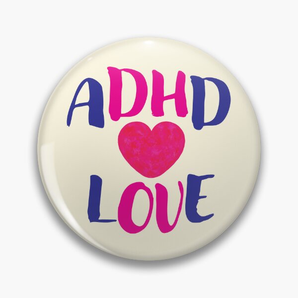 Item preview, ADHD Love, Attention Deficit Hyperactivity Disorder designed and sold by CharlottePlaceArt.
