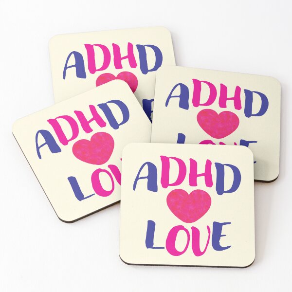 Item preview, ADHD Love, Attention Deficit Hyperactivity Disorder designed and sold by CharlottePlaceArt.
