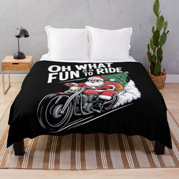 Item preview, Christmas Ride Biker Santa Xmas designed and sold by waazwee6.