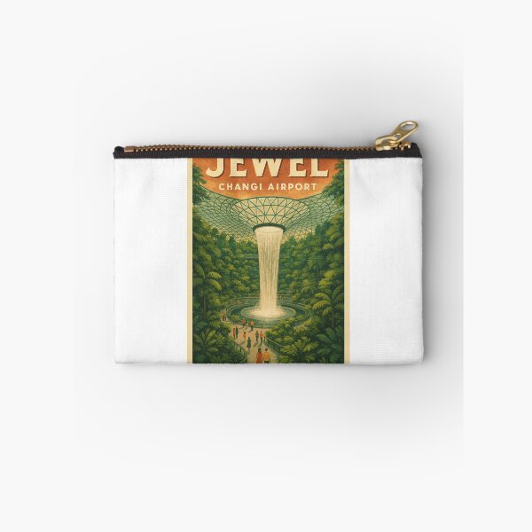 Item preview,  Jewel Changi Airport Walkway with Rain Vortex – Singapore Icon designed and sold by Aryabek.