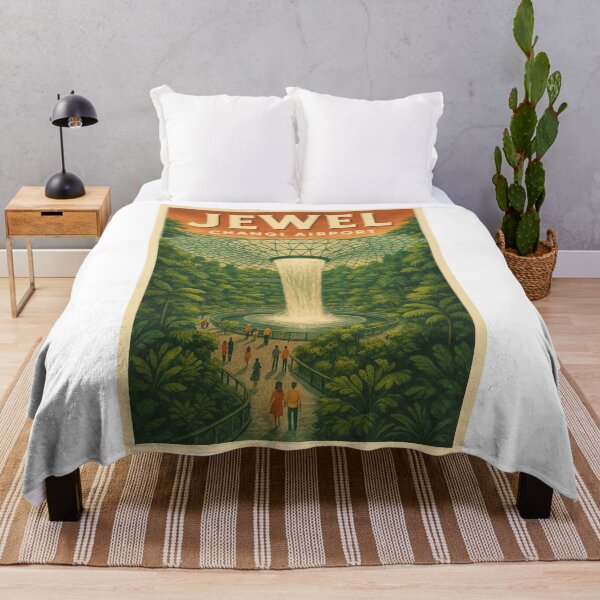 Item preview,  Jewel Changi Airport Walkway with Rain Vortex – Singapore Icon designed and sold by Aryabek.