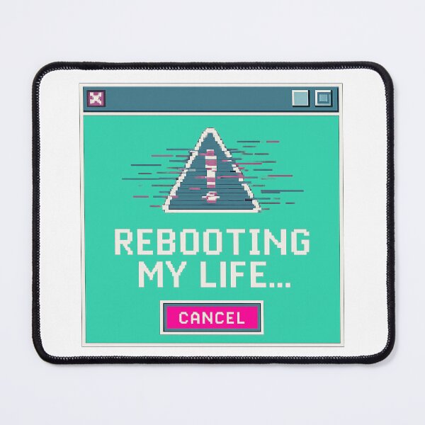 Item preview, Rebooting My Life Retro Pixel Window designed and sold by ZetaDream.