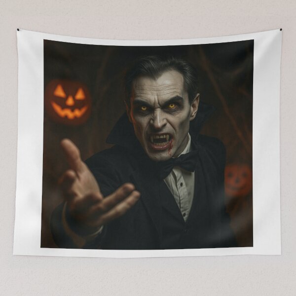 Item preview, Halloween Vampire Lord – Dark Horror Portrait designed and sold by SavageTeamArt.